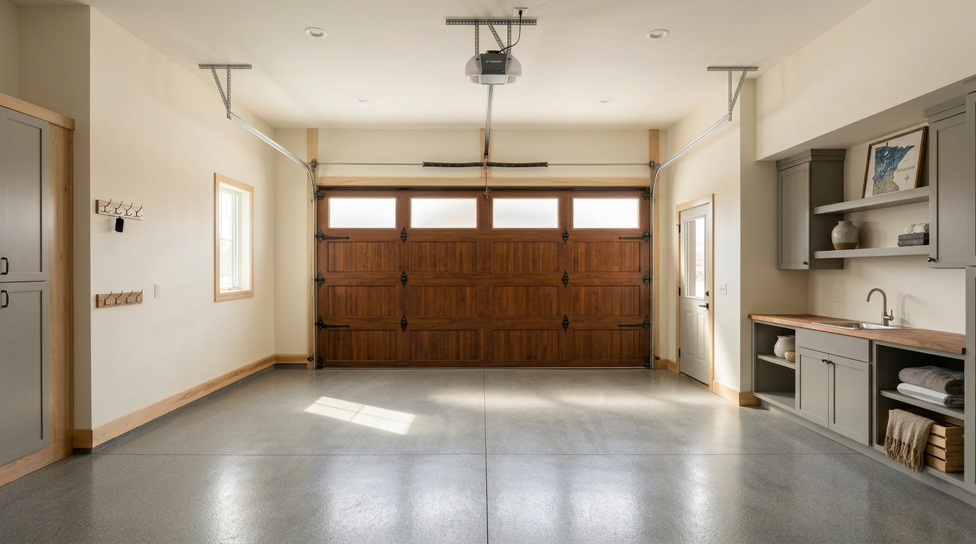 garage door company work — project example in Brainerd, MN