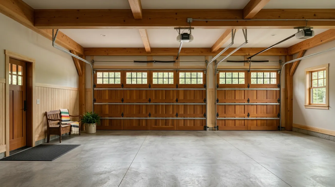 wood garage doors work — professional service in Brainerd, MN